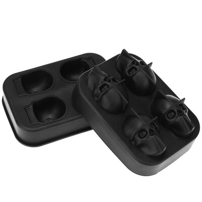 

Skull Shape 3D Ice Cube Mold Maker Bar Party Silicone Ice Makers Chocolate Molds Candy Mould Bar Party Whiskey Wine Tools