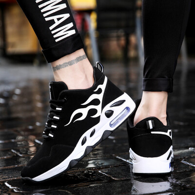

Summer breathable Korean travel sports white shoes mens shoes plus velvet casual old man running mens high tide shoes