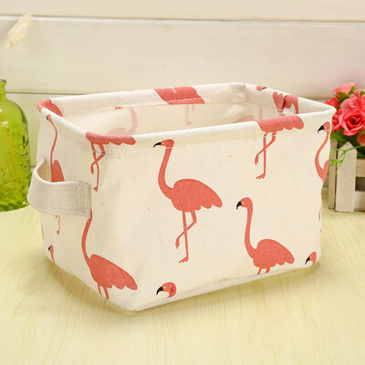 

Fashion Storage Baskets Bins Small Cute Cotton Linen Container Basket Well