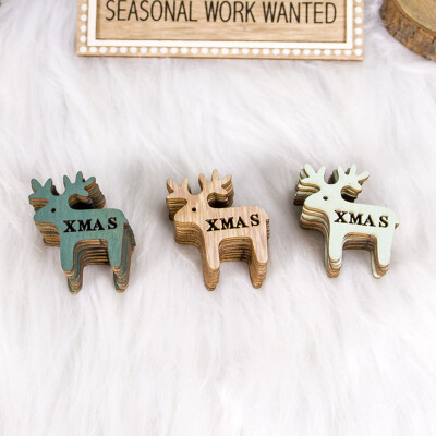 

Christmas Wooden Painted Hollow Christmas Tree DIY Decorations
