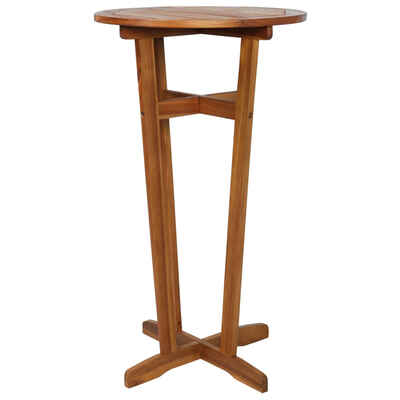 

Bar Table Solid Acacia Wood 236"x413
