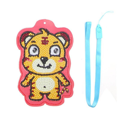 

DIY Diamond Painting Bus Card Hanging Bag ID Card Holder Set