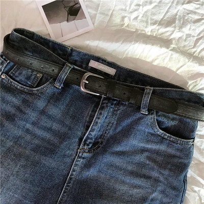 

Europe&the United States retro color PU belt men&women Korean version of the new trend belt casual belt