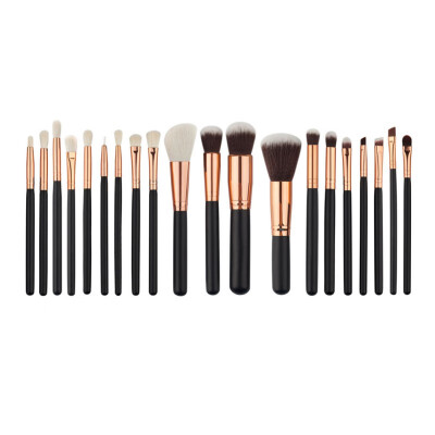 

New Fashion 20pcs Make up Foundation Eye Shadow Eyebrow Eyeliner Blush Cosmetic Concealer Brushes Makeup Beauty Tools Kit