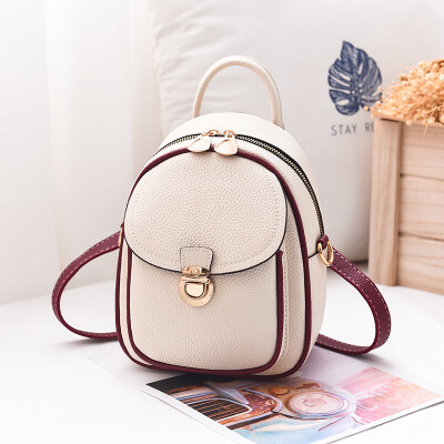 

Female Chao Korean Version Sen is a simple fashion personality fairy bag with one shoulder bag&two shoulders backpack