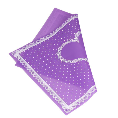 

Toponeto Beauty Nail Care Removable Hand Pillow Lace Striped Tablecloth Manicure Set