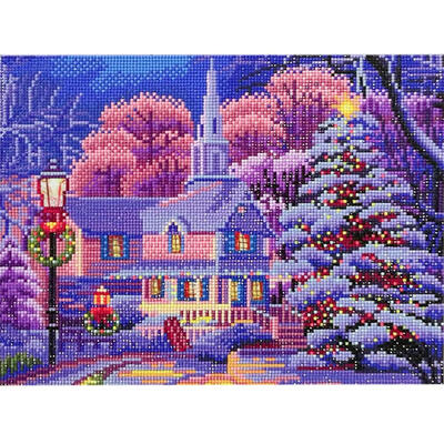 

DIY Full Drill LED Diamond Painting Fantasy Castle Cross Stitch Light Box