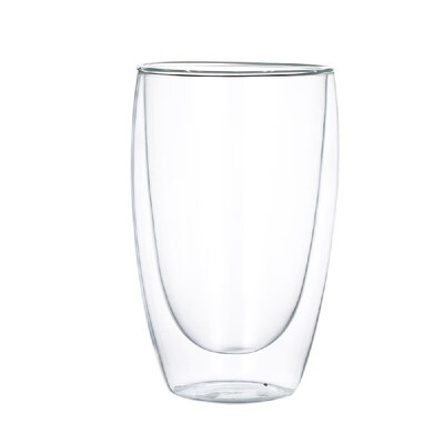 

Heat-resistant Double Wall Glass Cup Beer Coffee Cup Set Handmade Beer Mug 450ml