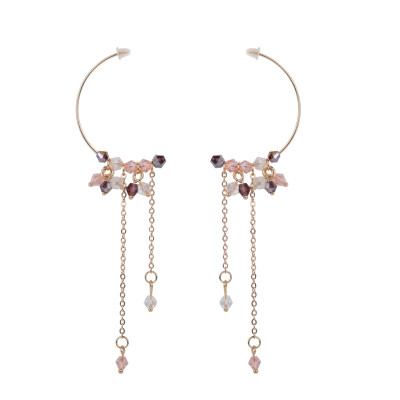 

Fashion Earrings for Women Jewelry Earrings Flower Long Drop Earrings Dangle