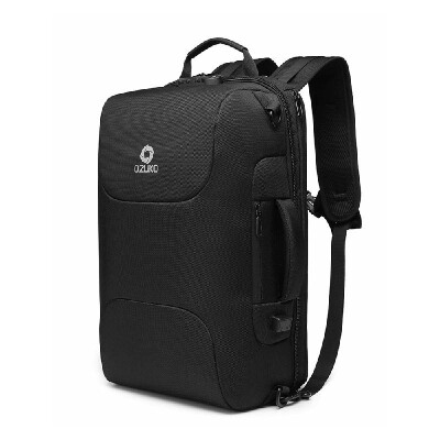 

OZUKO Portable Outdoor Large Capacity Multi-Function Man Backpack USB Business Laptop Waterproof Anti-Theft Travel Backpack