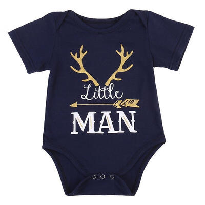 

Cotton Newborn Infant Baby Boys Romper Bodysuit Jumpsuit Clothes Blouse Top Tee