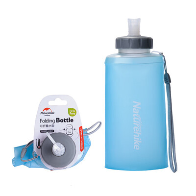 

Naturehike Camping 750500ML Sport Water Bottle Outdoor Silicone Folding Bottles