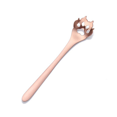 

Creative Cat Claw Stainless Steel Coffee Stirring Spoon Household Kitchen Tableware Teaspoon