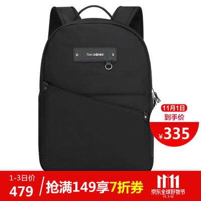 

Samsonite computer bag 14-inch backpack backpack female bag MacBook Apple notebook liner bag BY908002 gray