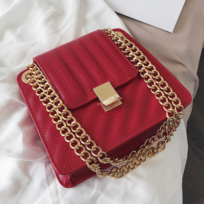 

Foreign air bag woman 2019 new Korean version 100 lap oblique satchel chain single shoulder fashion bag girl bag