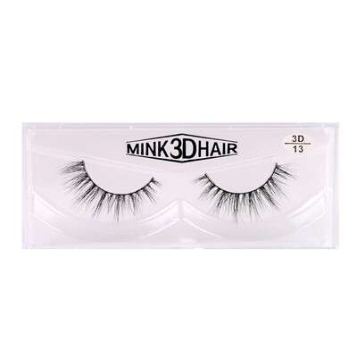 

1 Pair 3D Eyelashes Natural False Eyelashes Handmade Fake Eye Lashes Extension for Beauty Makeup Tool