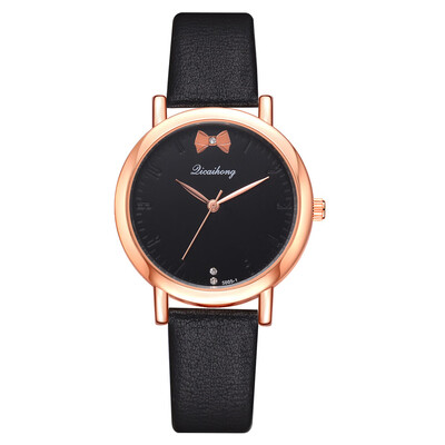 

Womens watch fashion simple casual pop PU quartz watch