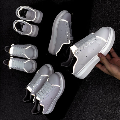 

The new high version of the light McQueen small white shoes female Korean version of the platfo