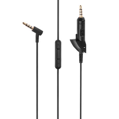 

15m 35mm Male to Male Audio Cable Wire w Mic for Bose QC15 QC2 Earphone