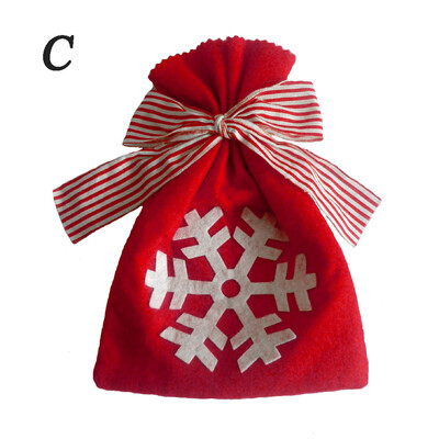 

Gobestart Christmas Snowflake Bow Candy Gift Shop Birthday Party Package