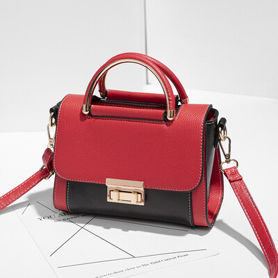 

Womens Chao Korean Style Pocket Simple Approximate Womens Portable Single Shoulder Pocket Bag