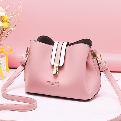 

Womens water bucket bag single shoulder bag fashionable inclined bag summer bag simple recreational saddle