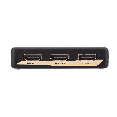 

Ultra Mini Portable 4 Input 1 Output HDMI14 Intelligent Switch Switcher 4 X 1 Auto Switcher with Remote control Support PIP