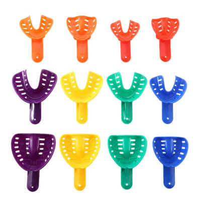 

12pcsset Tooth Orthodontic Dental Plastic Teeth Brace Tray Tooth Support