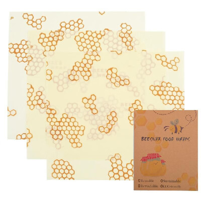 

Beeswax Food Wraps Food Covers Reusable Eco-Friendly Wash Wrap Stretch Lids