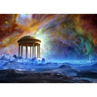 

5D DIY Full Drill Diamond Painting Fantasy View Cross Stitch Embroidery Kit