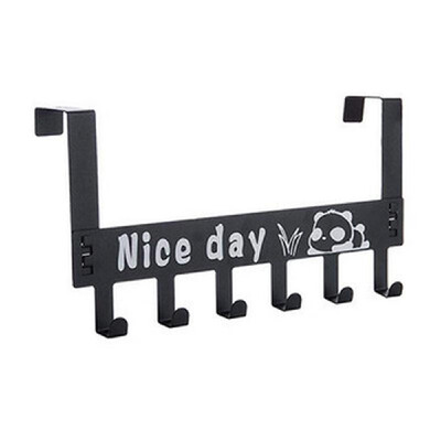 

Strong Iron Hook Bathroom Wall Glue Sticky Magic Door Stainless Steel Hook Creative Cartoon Hook Coat Hook Door Hanger Door Back H