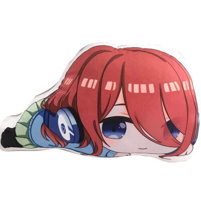 

The Quintessential Quintuplets Throw Pillow 18 inch Anime Characters Plush Doll Toy for Home Sofa Decor