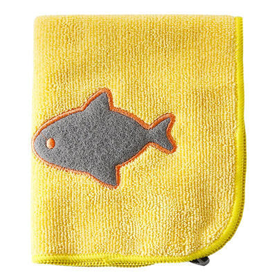 

Cute Kitchen Towel Scouring Pad Thicken Dishcloth Microfiber Cleaning Cloth