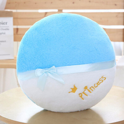 

Round Bowknot Living Room Decorative Sofa Cushion Back Chair Pillow Baby Pacify Toys Baby Photography Props