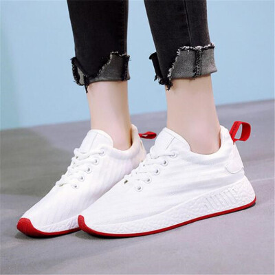 

New 2019 Women Breathable Tenis Feminino Lace Up Outdoor Casual Shoes Lightweight Woman Vulcanized Sneakers Women Shoes Y007