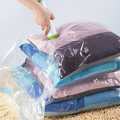 

〖Follure〗Space Saver Saving Storage Bags Vacuum Seal Compressed Organizer Bag 70X100Cm