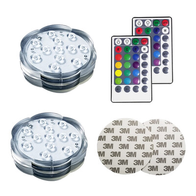 

Outdoor LED Floating Pool Lights Waterproof Multi Color Lights with Remote&Battery Operated Festival Decor