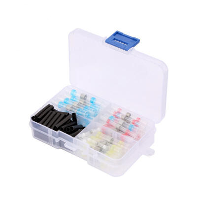 

Greensen 100pcs Professional Water Resistant Solder Ring Heat-shrinkable Tube Terminal Kit