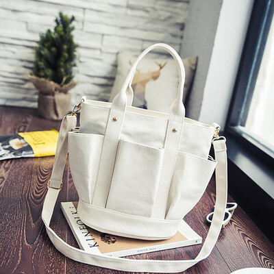 

Tailored Foreign Trade Women Bag Lantern Type Duogon Canvas Bbag Handbag Tote Bag WH