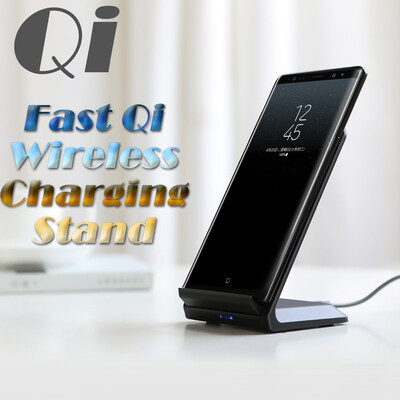 

〖Follure〗Fast Qi Certified Wireless Charging Stand Compatible For iPhone For Samsung