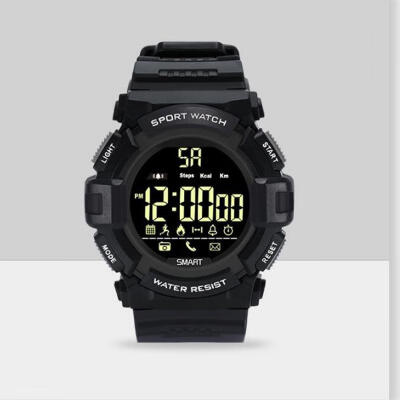 

112 Inch Waterproof Smart Watch Electronic Remote Control Pedometer Sports Wristwatch For Android IOS