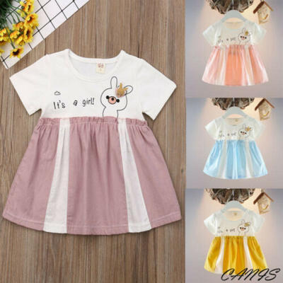 

Flower Girl Summer Princess Dress Kid Baby Party Wedding Pageant Dresses Clothes