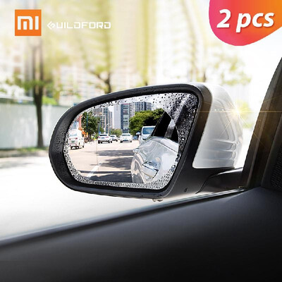 

2pcs Xiaomi Guildford Car Rearview Mirror Protective Film Waterproof Anti Fog Rainproof Transparent Membrane Sticker