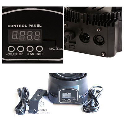 

4 Packages Stage Lighting Moving Head Light LED with 4 Control Modes for Party Wedding