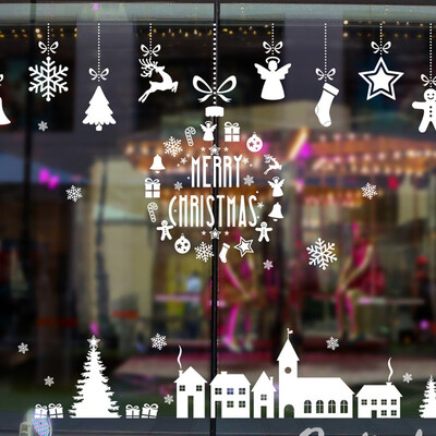 

〖Follure〗Merry Christmas Background Wall Decoration Removable Wall Stickers