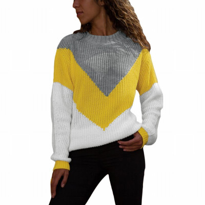 

Round neck long sleeve pullover sweater womens long sleeve bottoming shirt