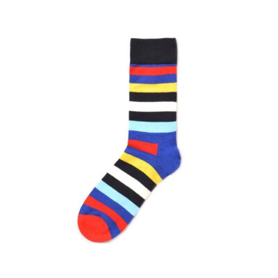 

2019 Autumn And Winter Colorful Cartoon Socks For Men Women Cute Print Hosiery Fashion Korean Adult Socks Harajuku Geometric Pat