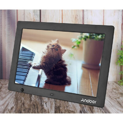 

Andoer 133 Inch 1280 800 HD Digital Photo Frame Electronic Picture Album 1080P Video Music Player with Motion Sensor Scroll Sub