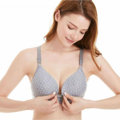 

New Seamless Nursing Maternity Bra Breastfeeding Removable Pads Comfortable cup