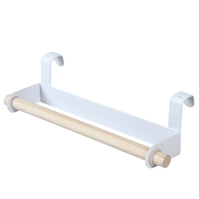 

1PCS Punch-free Kitchen Hanging Rack Household Storage Shelf Hanging Stand For Paper Towel
